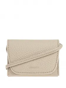 Кожаная мини-сумка Lie Studio, нейтральный