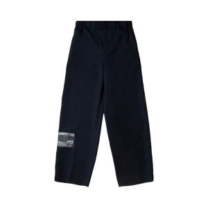 Брюки Undercover Patch Trousers 'Navy', синий