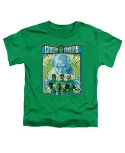 Детская футболка с коротким рукавом Baby-Girls Gl 184 Cover Green Lantern, Medium green