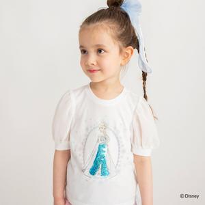 Футболка с пышными рукавами и пайетками Branshes, цвет Off White