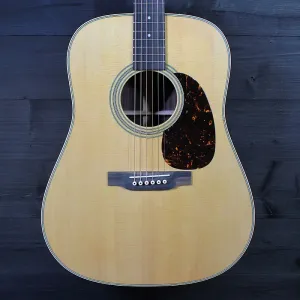 Акустическая гитара Martin D-28 Satin Natural из розового дерева Dreadnought