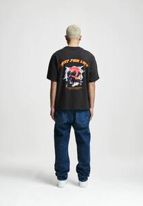 Футболка с принтом Last For Life 2Y Studios, цвет washed black