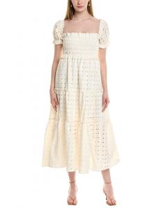 Платье макси JL LUXE, белый