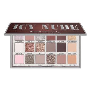 Палитра теней для век Icy Nude Eyeshadow Palette Huda Beauty