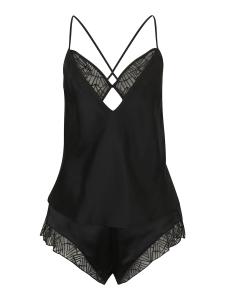 Короткий пижамный комплект TRIUMPH A Weekend to Remember, черный