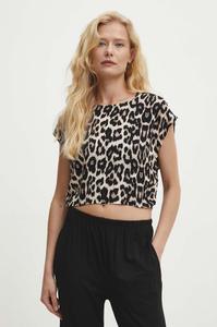 Футболка Answear Lab, коричневый