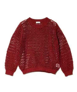 Женский пуловер из сетчатой вязки GENTIL Gsc Womens Select, цвет Red