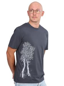 Рубашка Life-Tree Fairwear Birke, темно-серый