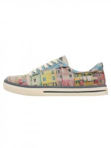 Кроссовки на шнуровке Dogo Sneaker - Burano Island 36, натуральный