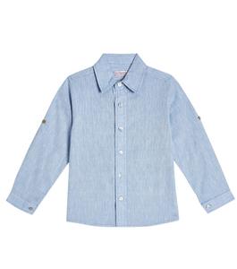 Рубашка из хлопка цвета лаго La Coqueta, синий