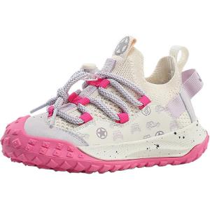 Jeep Кроссовки легкие дышащие низкие повседневные purple orchid/rose pink детские