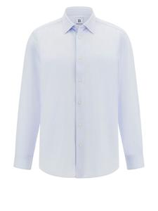 Рубашка обычного кроя на пуговицах Boggi Milano, светло-синий