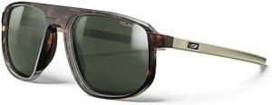 Солнцезащитные очки Julbo Ward Lifestyle, унисекс. Резиновые дужки и носоупоры. Для походов и повседневного использования. Защита от УФ 100%. Цвет оправы: Tortoise Brown, линзы: Green (Spectron 3 Polarized)
