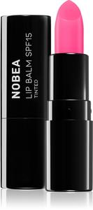 Бальзам для губ spf 15 NOBEA Day-to-Day Lip Balm SPF 15 Tinted, #L03 Peony pink 4 g