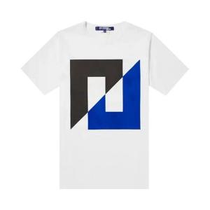 Футболка Junya Watanabe Sweater Print Tee, White Navy