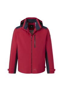 Водонепроницаемая функциональная куртка для активного отдыха с проклеенными швами LEN Redpoint, цвет Dk.red / Navy