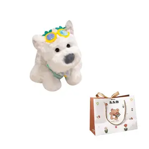 Плюшевая игрушка вест хайленд уайт терьер, 23 см Happy Fish