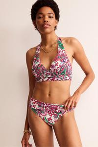 Плавки бикини Levanzo с закатанным верхом Boden, мультиколор