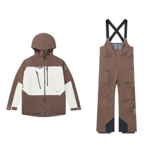 Костюм для катания на лыжах AK457 GORETEX PRO 3L мужской BURTON, set (99216 коричневый)-w26