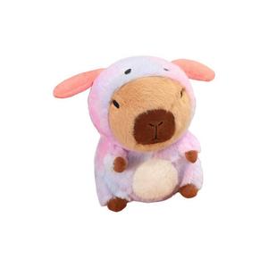 Мягкая и милая кукла-трансформер капибара Плюшевая кукла 25см/30см/40см высота KUMAOYA