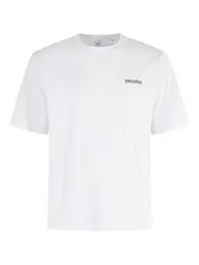 Футболка с вышитым логотипом ASPESI, белый
