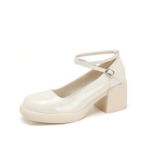 Туфли Мэри Джейн для женщин TAFN, Apricot