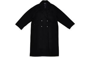 MET24 Двойное пальто на груди женское черное New Balance