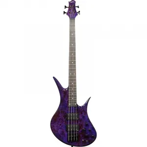 Legator HB4SS Helio Super Shred Bass, гриф из эбенового дерева, высокоглянцевая отделка пурпурно-магентовая карельская береза