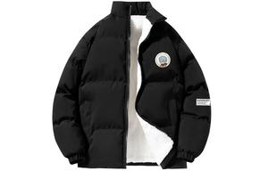 Стеганая куртка унисекс SandKnit, Черный