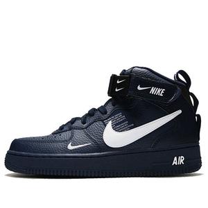 Кроссовки air force 1 '07 mid lv8 'navy' Nike, синий