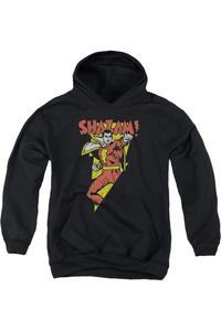 DC Comics In Bolt Молодежная толстовка с капюшоном Gildan, черный