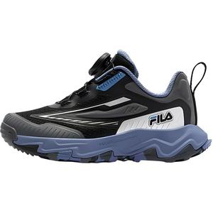 FILA KIDS Ling Leopard 3 устойчивые к истиранию детские тренировочные кроссовки black/shadow black gray kids