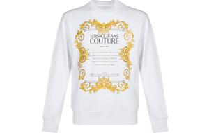 VERSACE JEANS COUTURE Белая толстовка Men's White