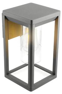 Уличный настенный светильник CGC Lighting MADDISON, серый - металл - 15 x 27 x 17 см