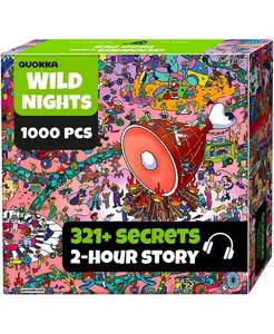 Пазл для взрослых из 1000 деталей со скрытыми секретами и аудиорассказом Quokka, desert