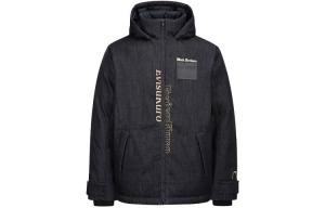 Пуховик мужской черный Evisu, черный