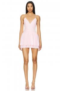 Платье мини cassa More To Come, розовый