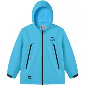 Детская ветровка с капюшоном Moderate CAMEL, backсветло-синий