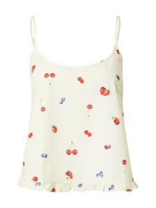 Пижамная рубашка Hunkemöller, пастельно-желтый