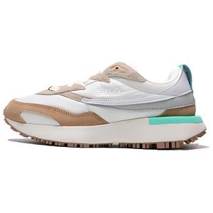 Кроссовки Zagato Running Shoes Unisex Low-top бежевый / кофейный / галстук-зеленый серый Fila