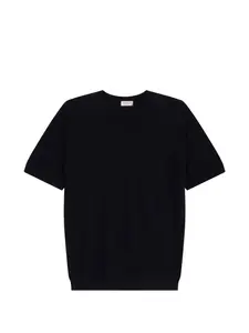 Хлопковая футболка Fursac, черный