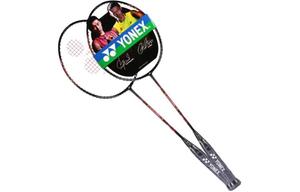 YONEX Полноуглеродная ракетка для бадминтона Control Type All around Defense Entry level Double Rackets Black Red
