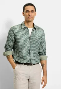 Повседневная рубашка кент стандартного кроя Olymp, Oliv