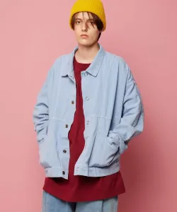 Rehacer: Широкий твиловый жакет Хигаси-наки, цвет Blue