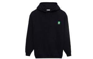 Толстовка женская Balenciaga с капюшоном, черный