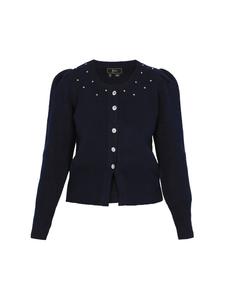 Женский кардиган темно-синего цвета faina