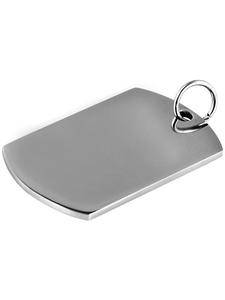 Adeliás Универсальный кулон из нержавеющей стали серебристого цвета