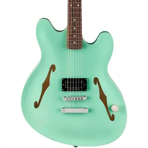 Электрогитара Fender Tom DeLonge Starcaster, матовый цвет Surf Green