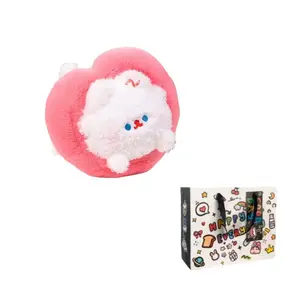 Игрушка плюшевая кошка свернутая кукла 20см высота AIQINGCAOZHILIAN(WANJU)