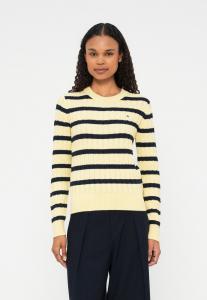 Джемпер Tommy Hilfiger CABLE, Zesty Yellow/Dark Navy/Multi-Coloured